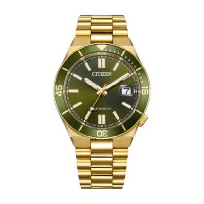 Citizen NJ0232-53X Automatic 40mm Date Display Gold Stainless Steel Analog Men Watch